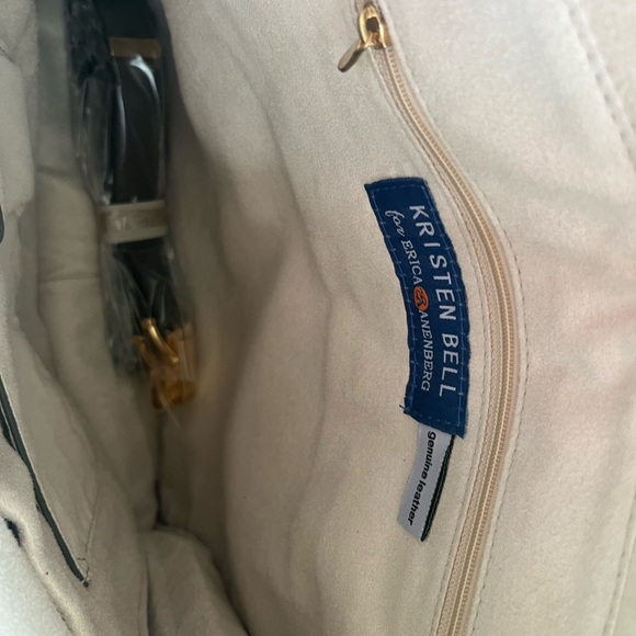 Kristen Bell for Erica Anenberg Large Leather Tote Bag - Picture 6 of 6